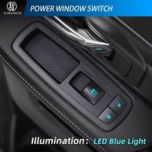 Załaduj zdjęcie do przeglądarki galerii, Sorghum 4602544AG Front Passenger Side Blue Power Window Lock Switch For Dodge Chrysle Jeep
