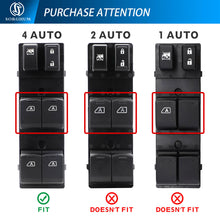Charger l'image dans la galerie, Sorghum 25401-JK42E 10+3pins Front Side Master Power Window Switch for Infiniti G35 G37 Q40