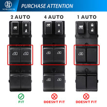 Laden Sie das Bild in den Galerie-Viewer, Sorghum 25401-ZN50C 14+2pins Master Power Window Control Switch for Infiniti EX35 EX37 for Nissan Altima