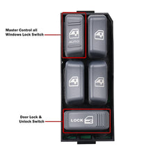 Muatkan imej ke dalam penonton Galeri, Sorghum 15151360 17pins Car Electric Power Window Master Switch for Cadillac Escalade for Chevy Tahoe for GMC Yukon
