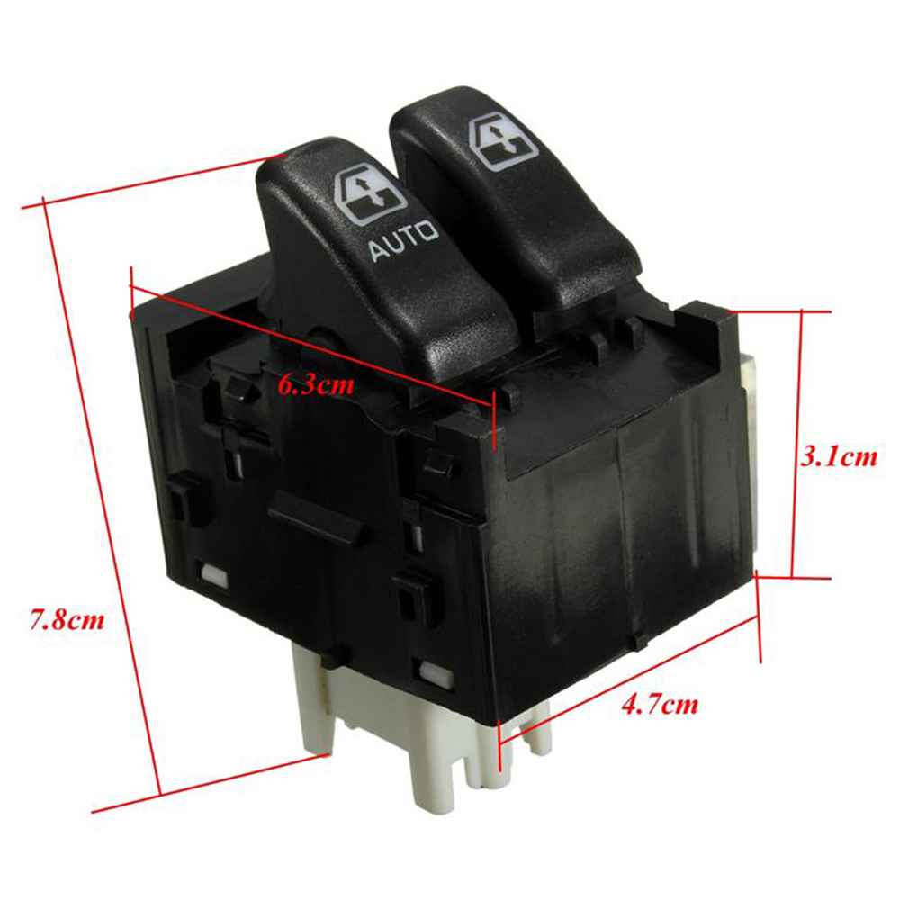 Sorghum 10387305 Front Left Driver Side Electric Switch Car Window Master Button For Chevrolet Venture Oldsmobile