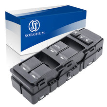 Załaduj zdjęcie do przeglądarki galerii, Sorghum 04602780AA 7+6pins Master Power Window Switch for Chrysler Sebring Dodge Durango Dakota Jeep Compass Grand Cherokee