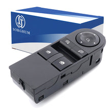 Załaduj zdjęcie do przeglądarki galerii, Sorghum 13228879 Power Window Master Lifter Control Switch For Opel Astra H