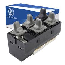 Muatkan imej ke dalam penonton Galeri, Sorghum 22588178 Power Window Switch Master Driver Left Side for Pontiac Grand AM Sedan 1996-2005