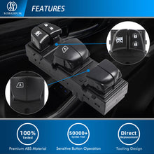 将图片加载到图库查看器，Sorghum 25401-3SH0A 16+3pins Power Master Window Control Switch for Nissan Juke 2011-2017
