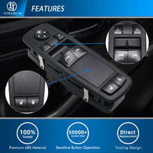 Laden Sie das Bild in den Galerie-Viewer, Sorghum 04602627AG 8+8pins Power Master Window Switch for Dodge Grand Caravan Chrysler Town Country