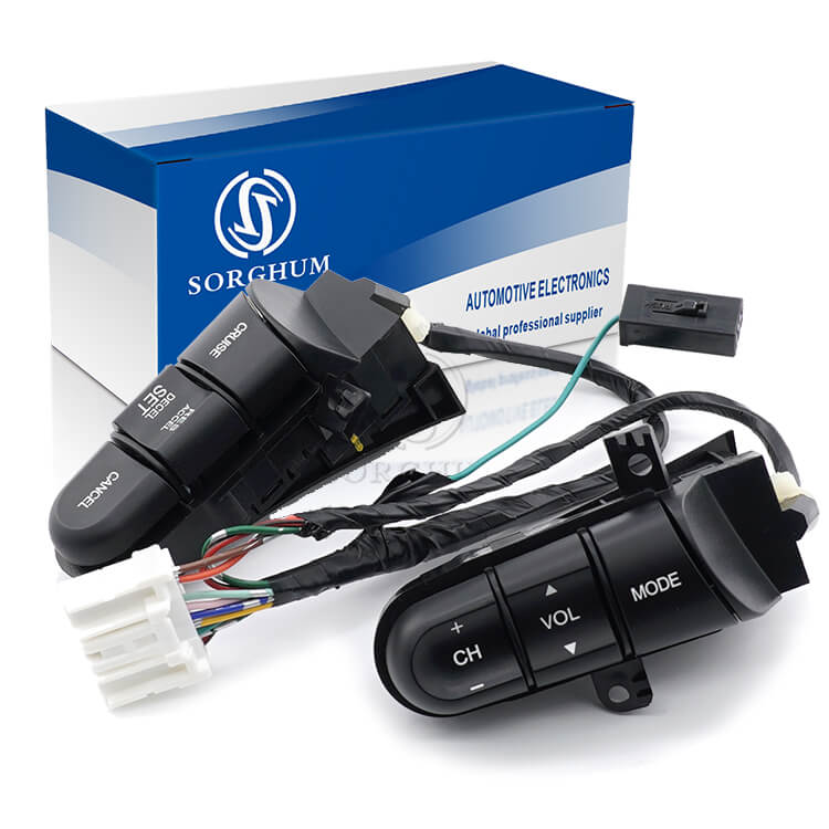 Sorghum 36770-SNA-A12 Steering Wheel Audio Control Switch For Honda Civic 2006-2008