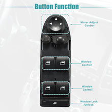 Carica l&#39;immagine nel visualizzatore di Gallery, Sorghum 61319122121 Driver Side Power Window Switch For BMW E70 E71 X5 X6