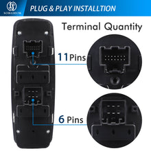 Load image into Gallery viewer, Sorghum 68110871AA 3+0pins High Quality Master Power Window Lift Switch For Chrysler Grand Voyager For Dodge Grand Caravan
