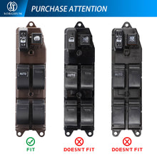 Załaduj zdjęcie do przeglądarki galerii, Sorghum 84820-33170 14pins Power Master Window Switch Front Driver Left Side for Toyota Corolla Camry for for Pontiac Vibe Scion xA