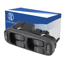 Załaduj zdjęcie do przeglądarki galerii, Sorghum 8638452 Power Master Window Switch Driver Side for Volvo V70 S70 XC70 1998-2000