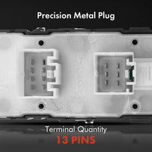 将图片加载到图库查看器，Sorghum 4602740AA 7+6pins Front Left Car Power Window Switch for Dodge Dakota Laramie SLT ST 2006