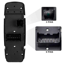 Załaduj zdjęcie do przeglądarki galerii, Sorghum 68298867AA Driver Side Automotive Power Window Control Switch for Chrysler Town Country Dodge Grand Caravan Ram 1500 2500 3500 4000 4500 2012-2015
