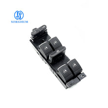 将图片加载到图库查看器，Sorghum 18G959857B Car Master Power Window Switch for Volkswagen Jetta Golf Passat B5